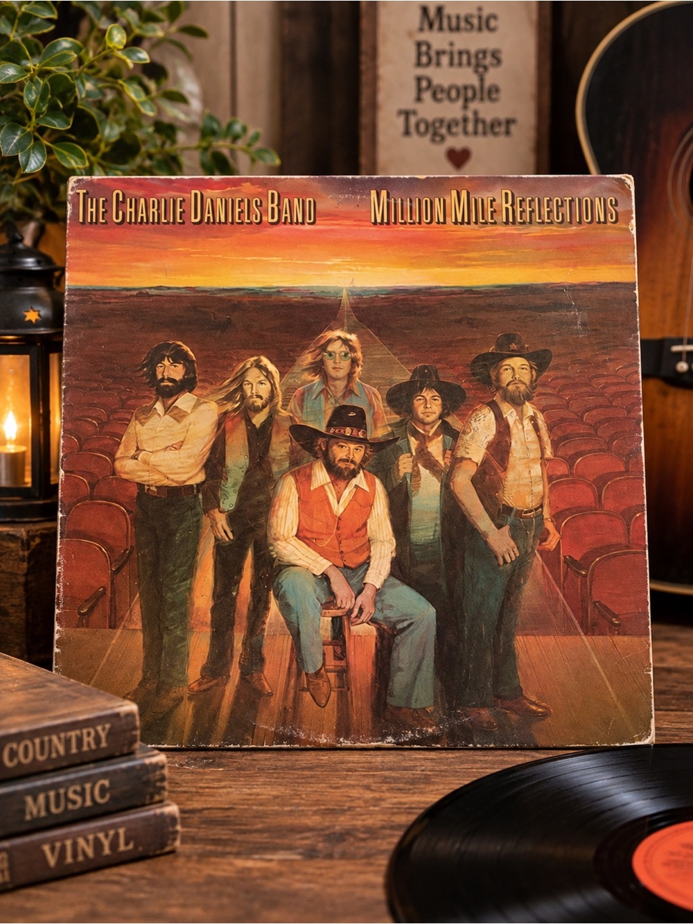 Million Mile Reflections by The Charlie Daniels Band Vinyl Record Vintage
